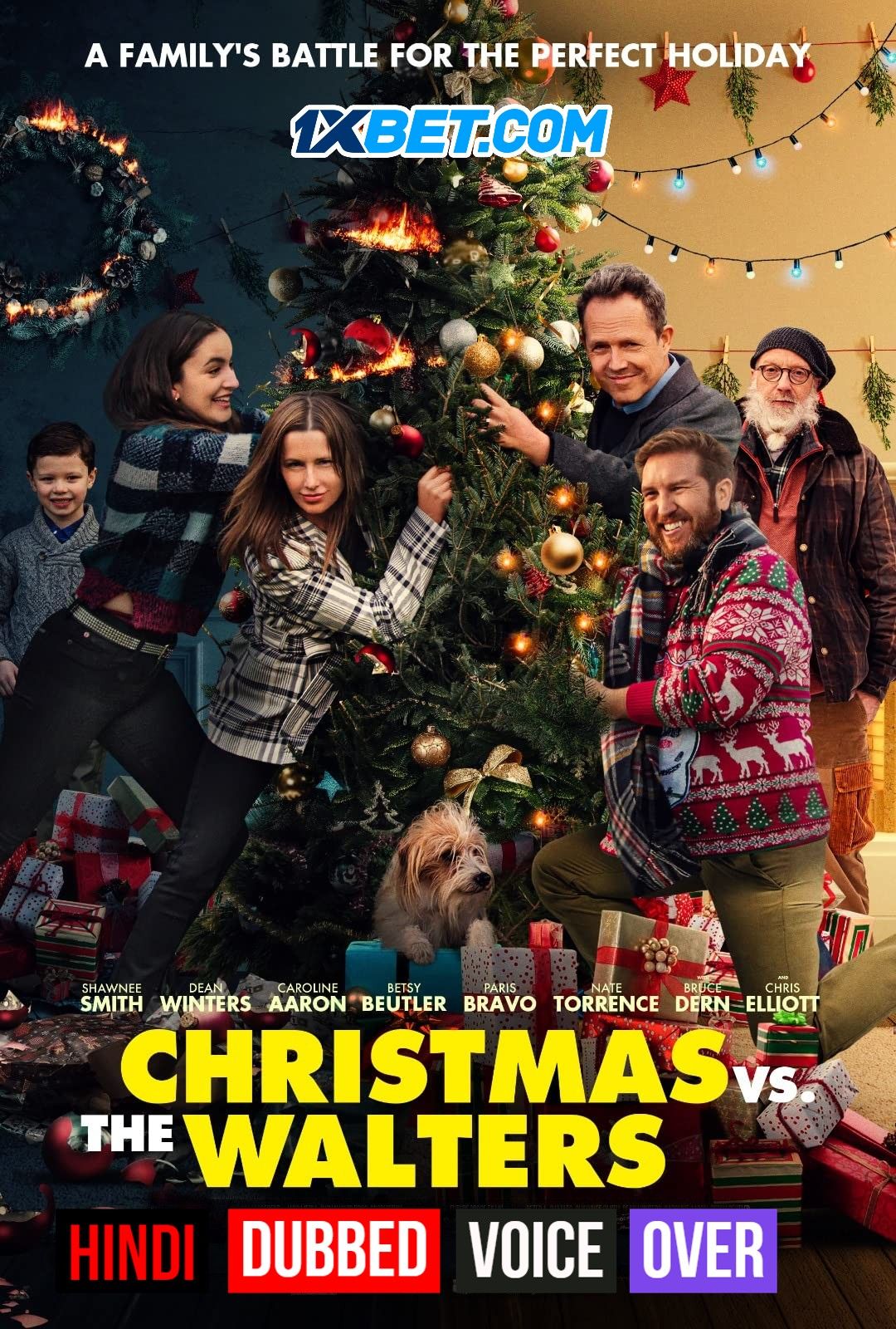 Christmas vs. The Walters (2021) Hindi (Voice Over) Dubbed WEBRip download full movie