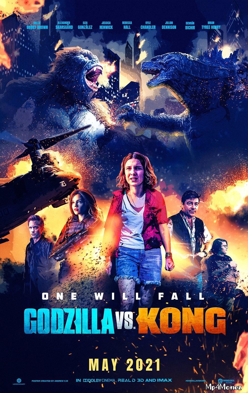 Godzilla vs Kong (2021) Hindi Dubbed HDRip download full movie
