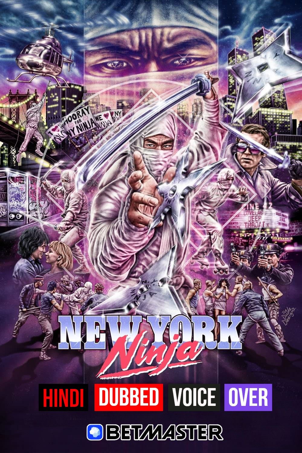 New York Ninja (2021) Hindi (Voice Over) Dubbed BluRay download full movie