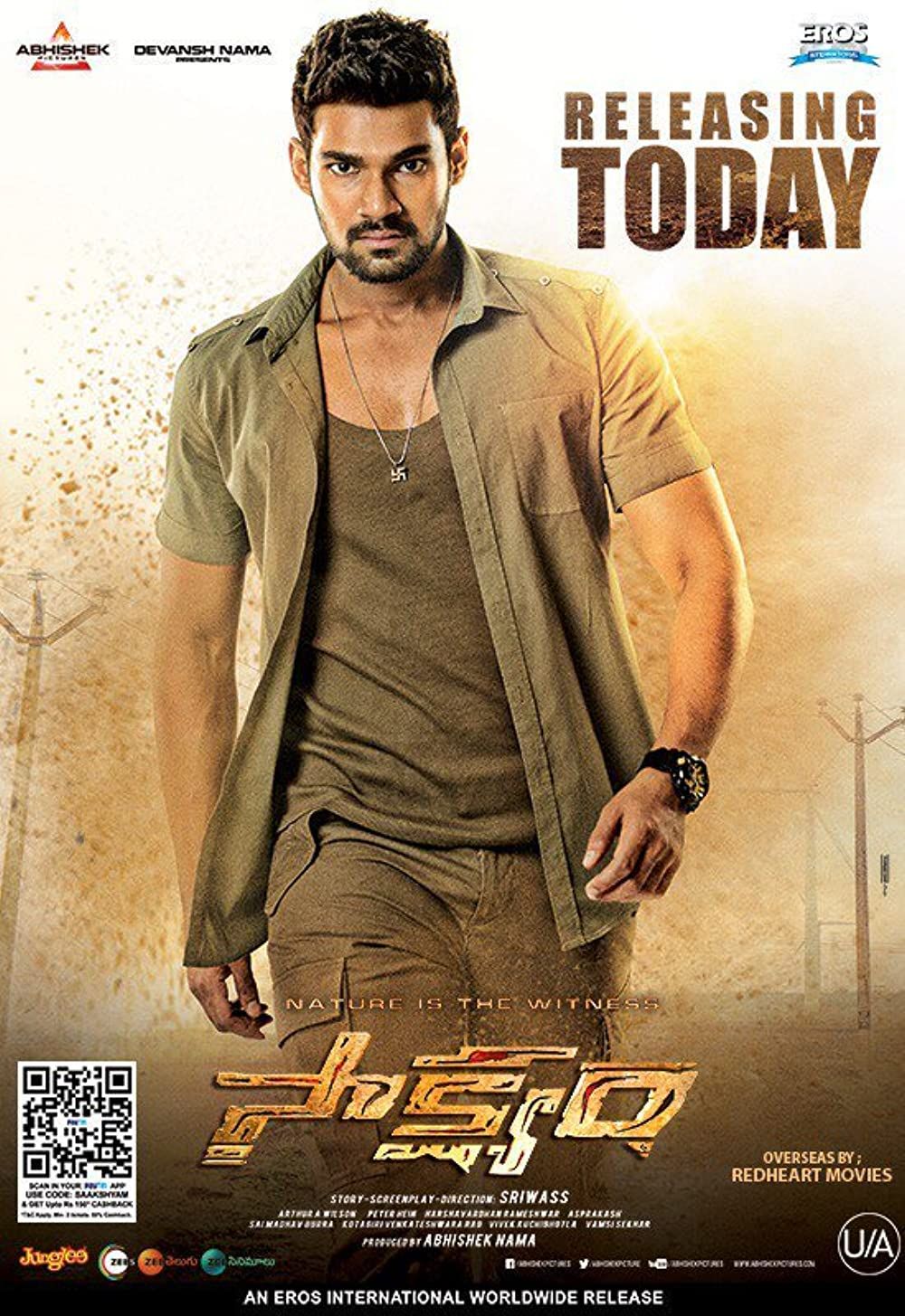 Pralay The Destroyer (Saakshyam) 2021 Hindi Dubbed HDRip download full movie