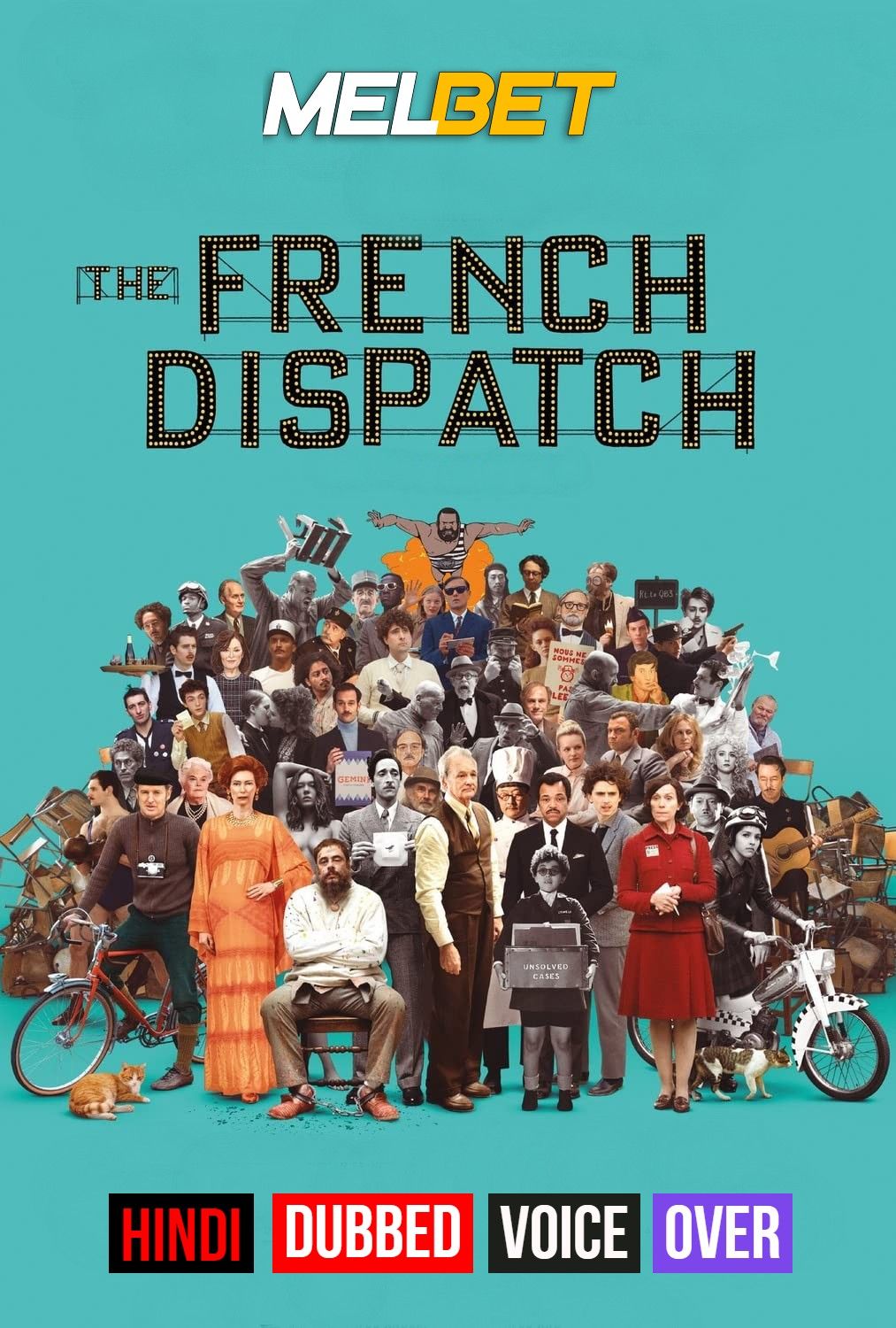 The French Dispatch (2021) Hindi (Voice Over) Dubbed WEBRip download full movie
