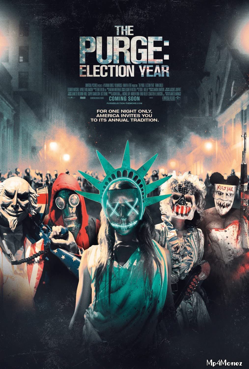 The Purge Election Year (2016) Hindi Dubbed BluRay download full movie