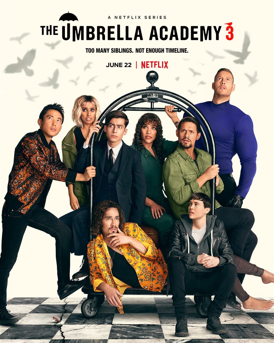 The Umbrella Academy (2022) Season 3 Hindi Dubbed Complete HDRip Full Movie