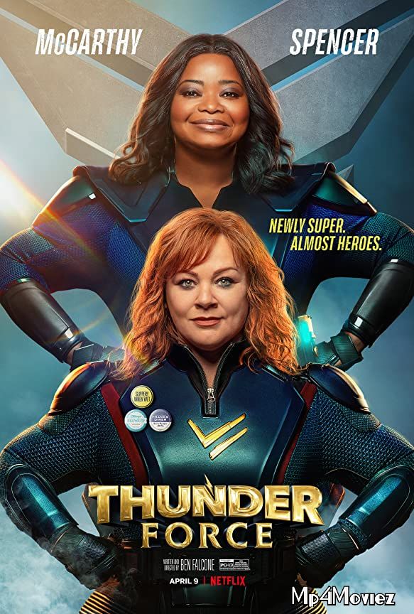 Thunder Force (2021) Hindi Dubbed NF HDRip download full movie