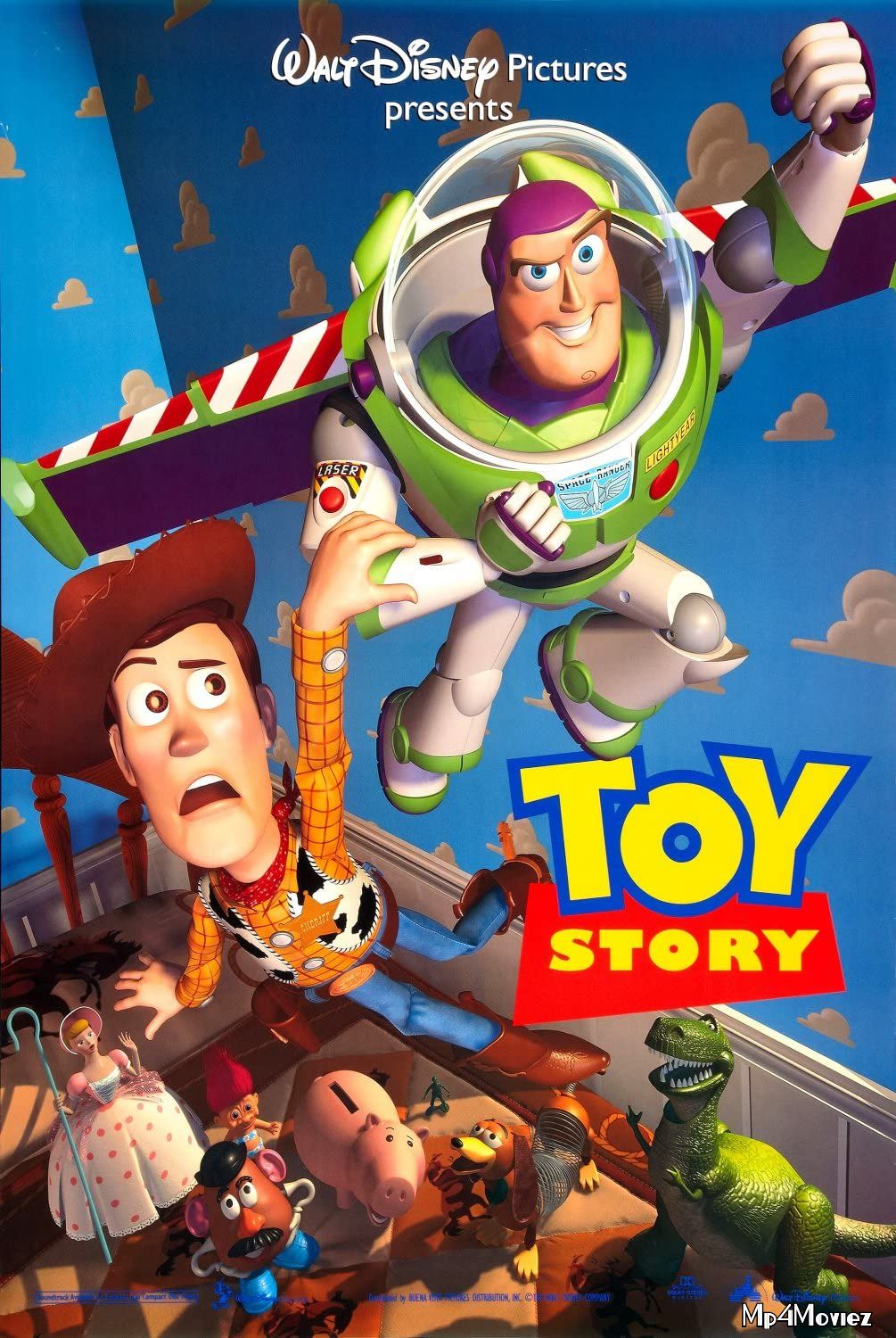 Toy Story (1995) Hindi Dubbed BRRip download full movie