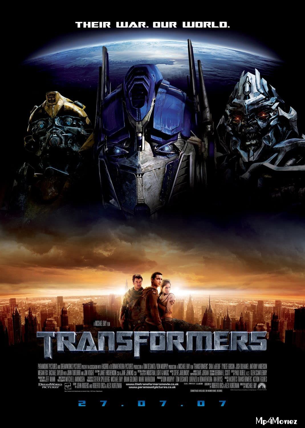 Transformers (2007) Hindi Dubbed ORG BluRay download full movie