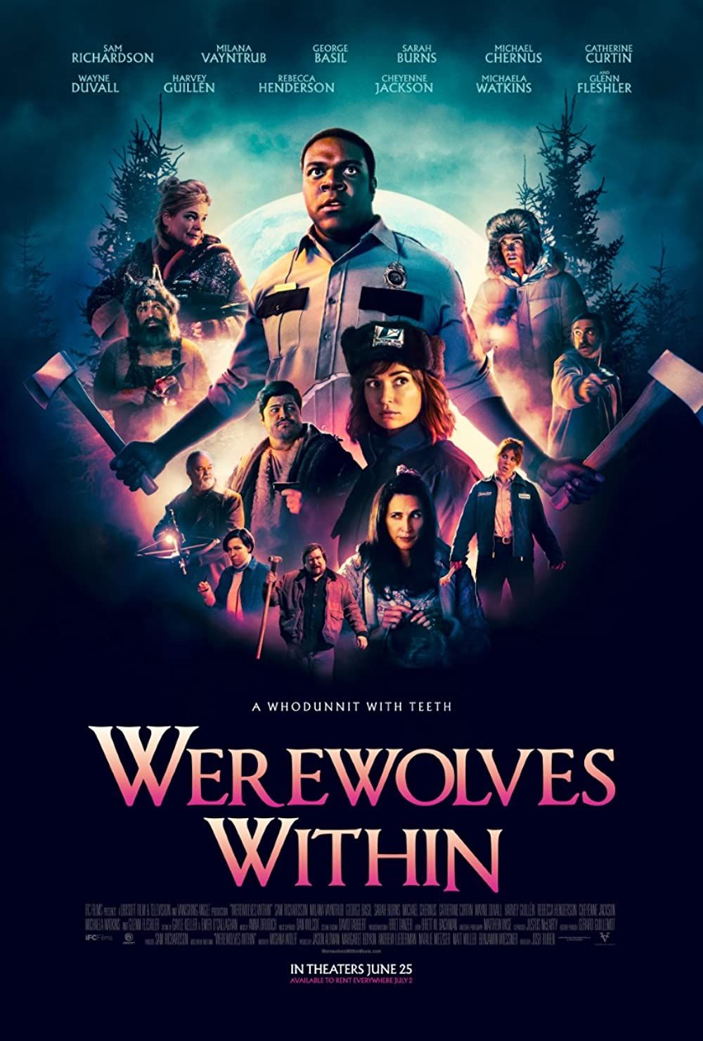 Werewolves Within (2021) Hindi HQ Dubbed HDRip download full movie